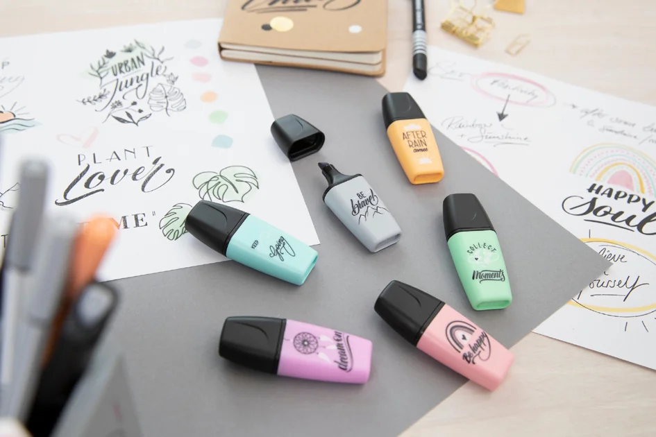 STABILO Surligneur BOSS MINI Pastellove 2.0, gris soie - OEM 07/194-9
