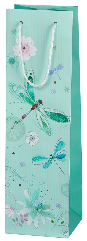 SUSY CARD Sac cadeau pour bouteille 'Dragonfly', 1 bouteille - OEM 40046990