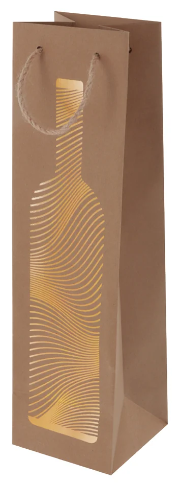 SUSY CARD Sac cadeau pour bouteille 'Golden bottle' - OEM 40050928