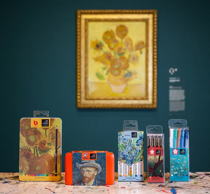 ROYAL TALENS Pocket box aquarelle Van Gogh x 'Autoportrait' - OEM 20808635