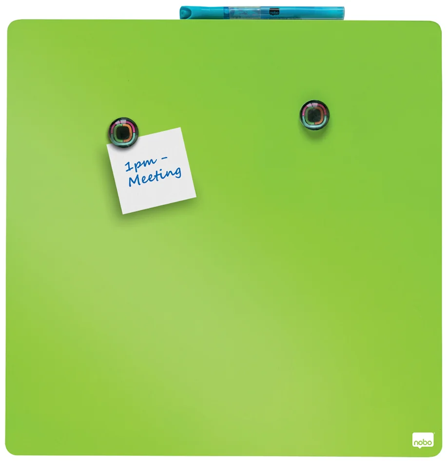 nobo Tableau mémo carré, (L)360 x (H)360 mm, rose vif - OEM 1903803