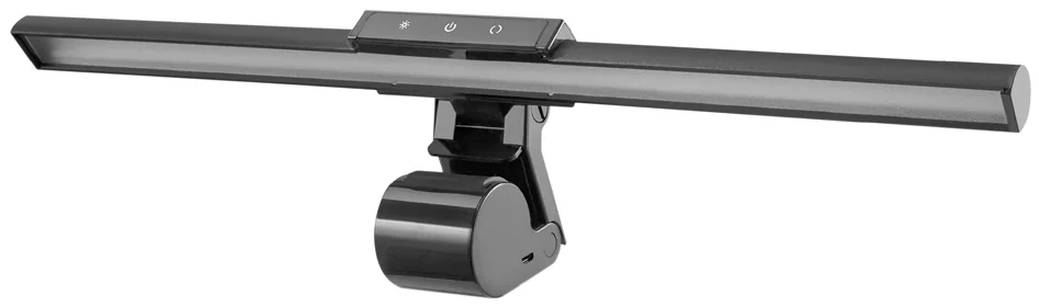 DIGITUS Lampe LED avec pince de fixation et port USB, noir - OEM DA-90415