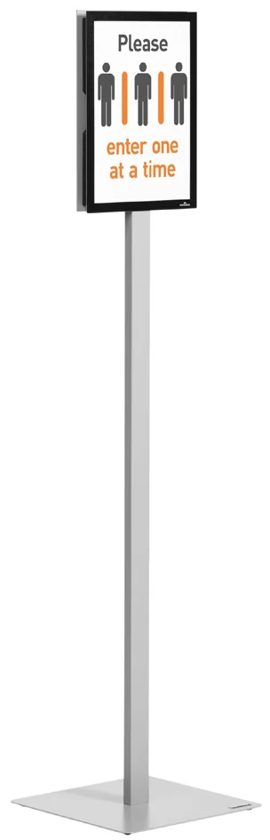 DURABLE Support d'information INFO STAND BASIC, A4, gris - OEM 501257 – Image 2