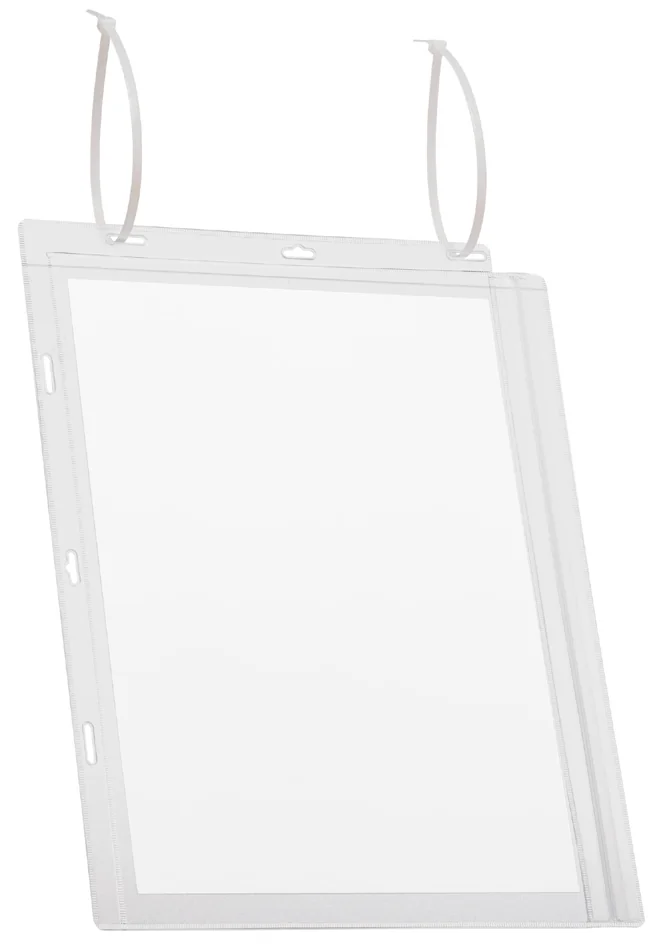 DURABLE Pochette d'affichage, étanche, A5, avec serre-câbles - OEM 505919