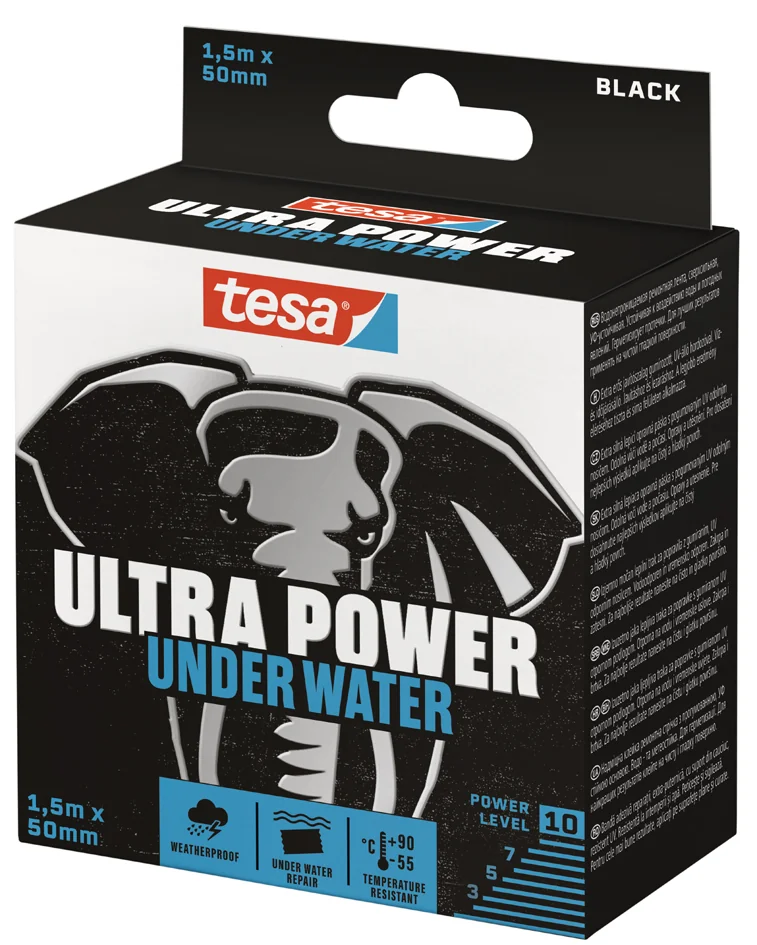 tesa Ruban de réparation ULTRA POWER UNDER WATER 50 mm x1,5m - OEM 56491-00000-00
