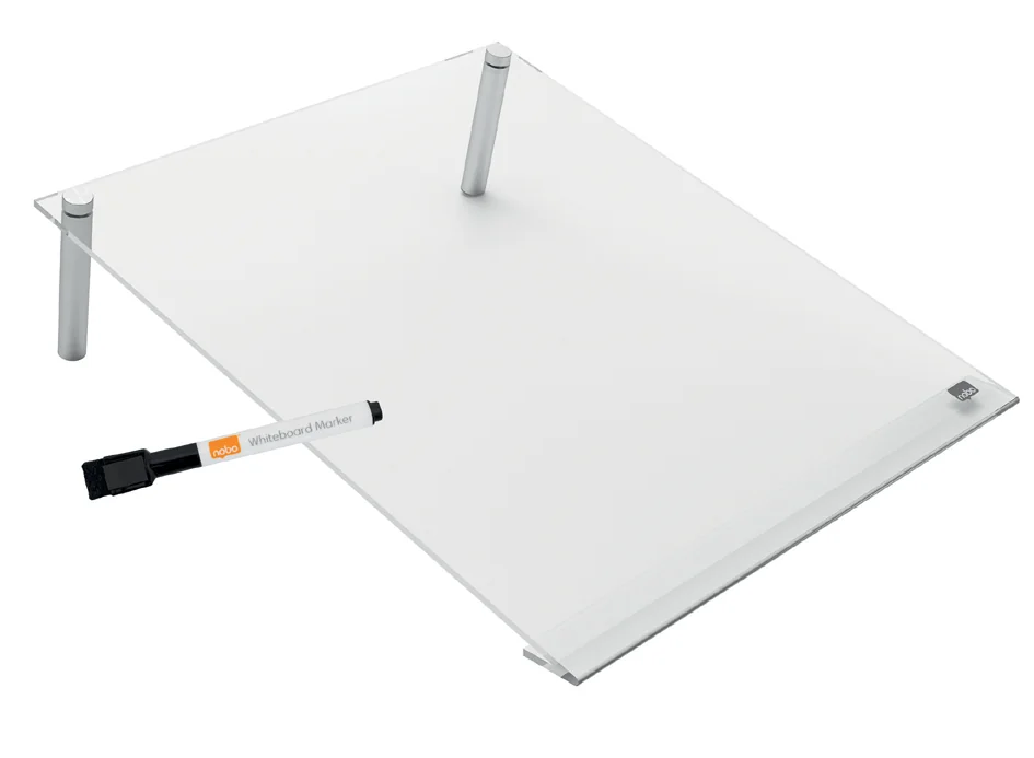 nobo Tableau blanc bloc-notes acrylique, A4, transparent - OEM 1915612