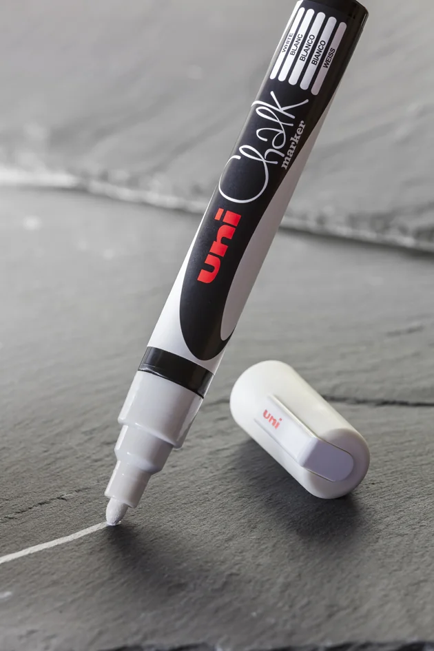 uni-ball Marqueur craie Chalk marker PWE5M/8 PF, étui de 8 - OEM PWE5M/8 PF