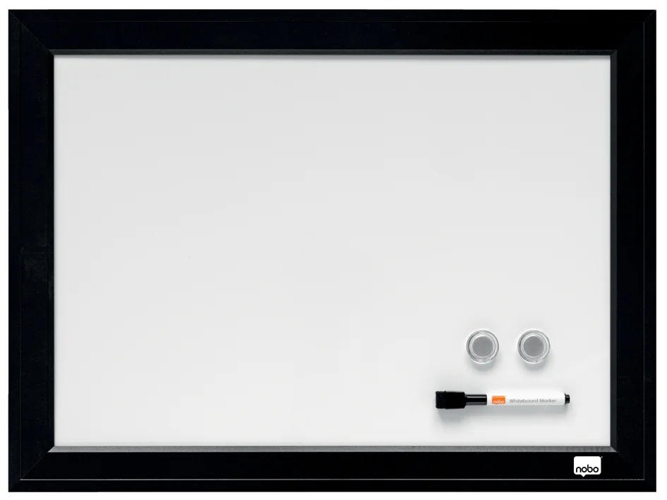 nobo Tableau blanc mural, (L)585 x (H)430 mm,cadre plastique - OEM 1903785