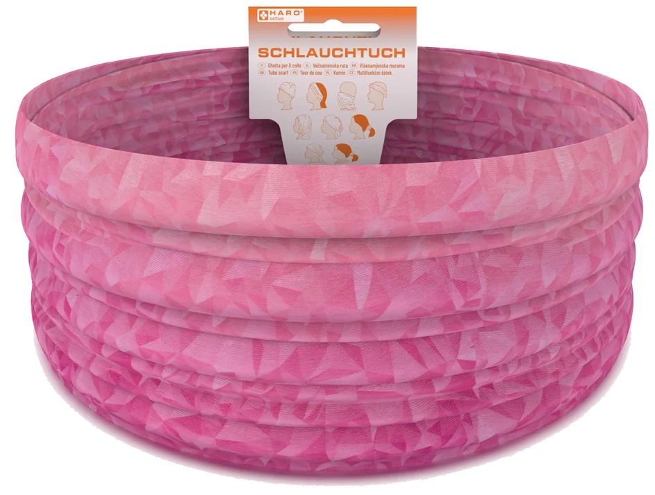 HARO Tour de cou, en polyester, rose - OEM 10141