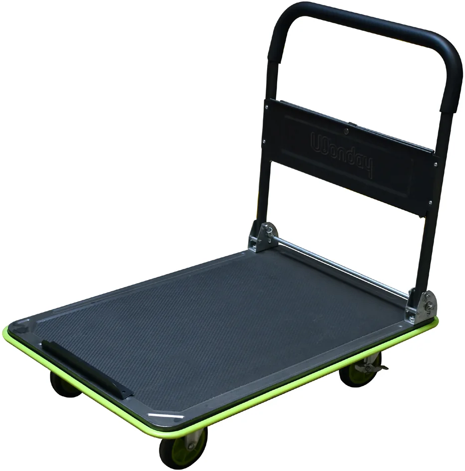Wonday Chariot à plate-forme en acier, charge: 300 kg, noir/ - OEM MCH501171