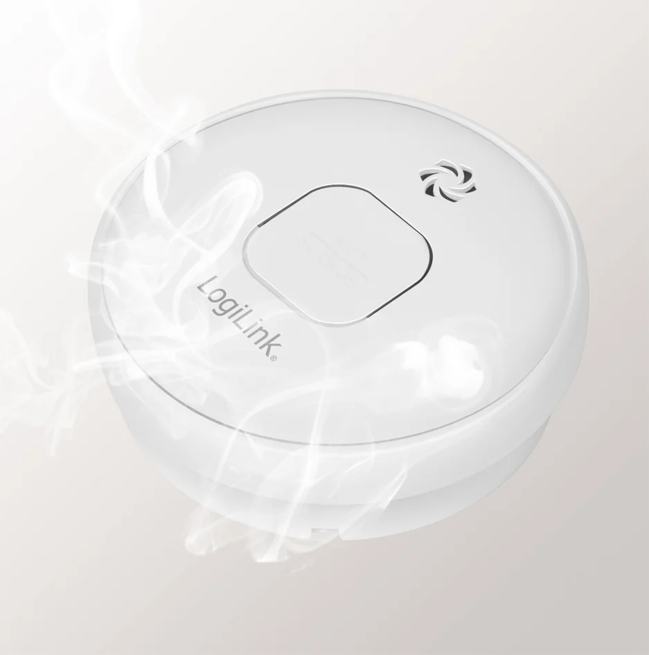 LogiLink Détecteur de fumée Longlife, blanc - OEM SC0016