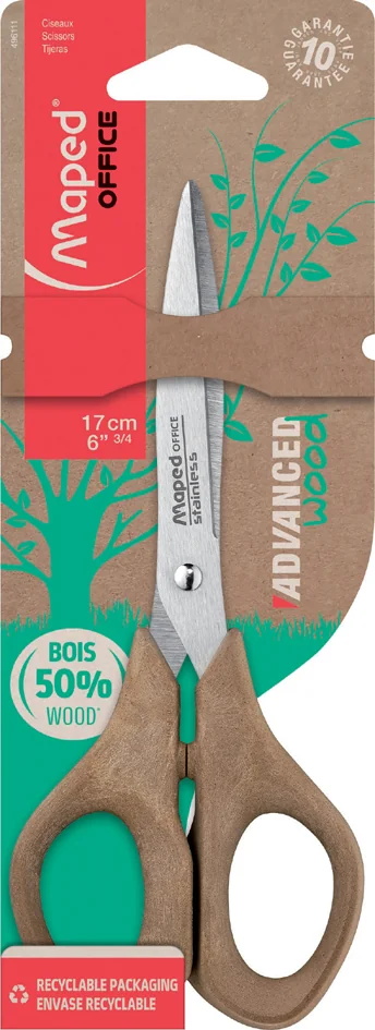 Maped Ciseaux ADVANCED WOOD, longueur: 210 mm, asymétriques - OEM 499111FM