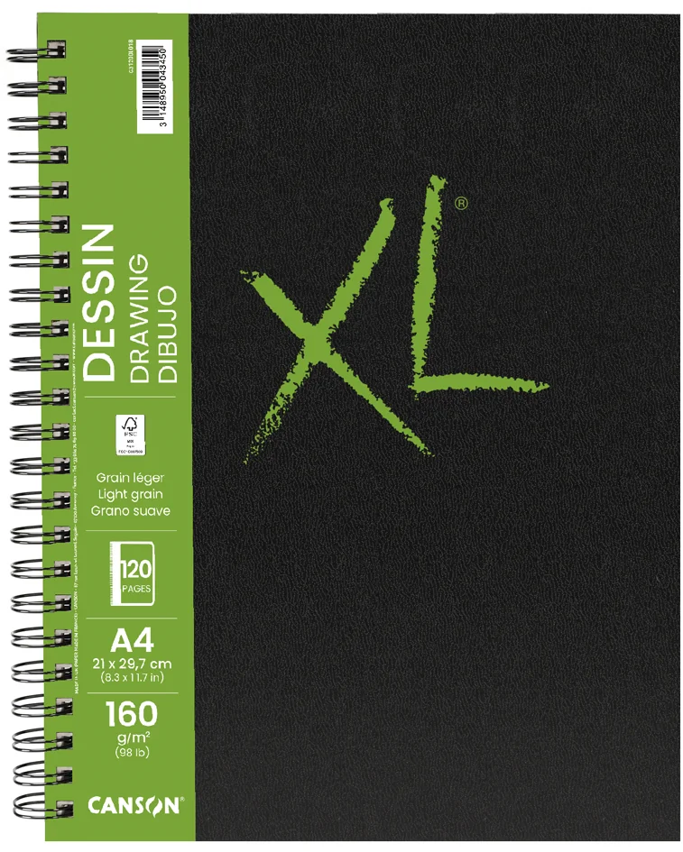 CANSON Carnet de dessin XL BOOK DESSIN, A5 - OEM C31200L017