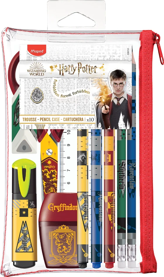 Maped Trousse HARRY POTTER TEENS, équipée, 10 pièces - OEM 899793