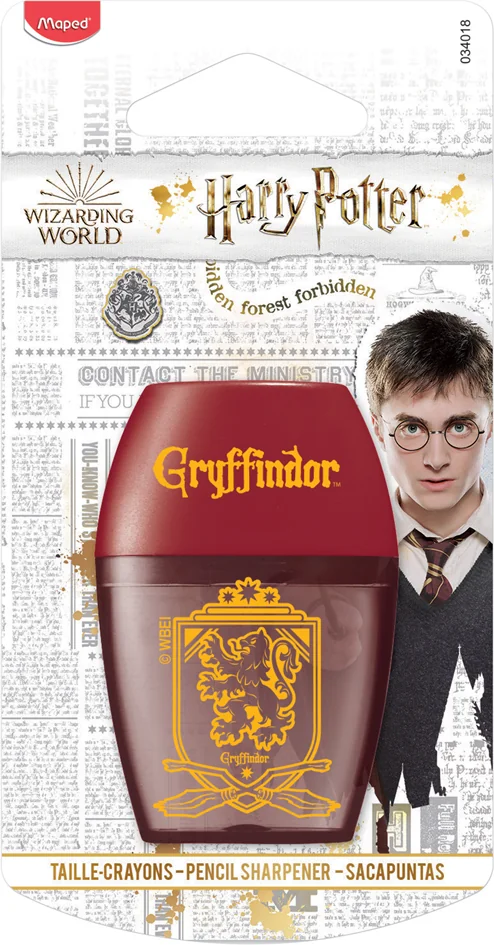 Maped Taille-crayon HARRY POTTER, en plastique, rouge - OEM 034018