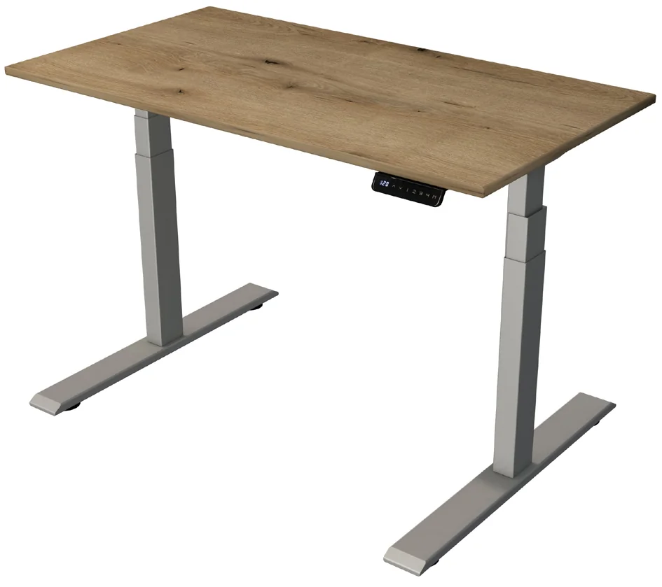 kerkmann Bureau assis-debout Smart Office, blanc/argent - OEM 10188510 – Image 2