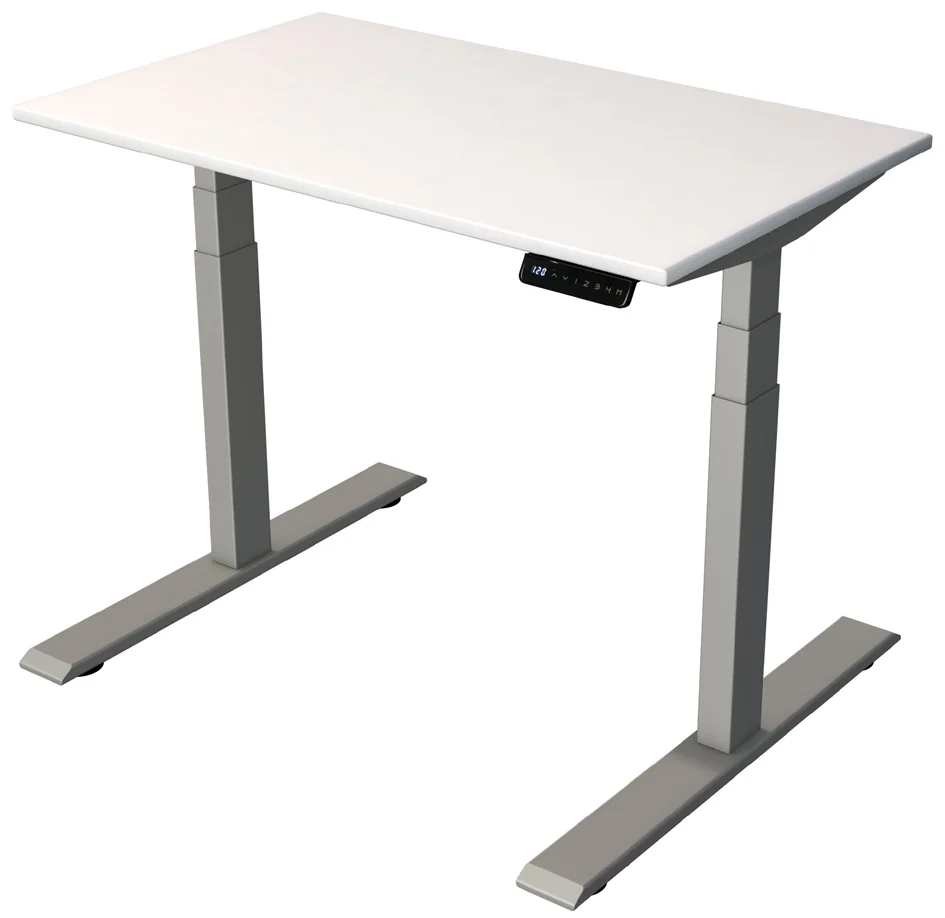 kerkmann Bureau assis-debout Smart Office, blanc/argent - OEM 10188810