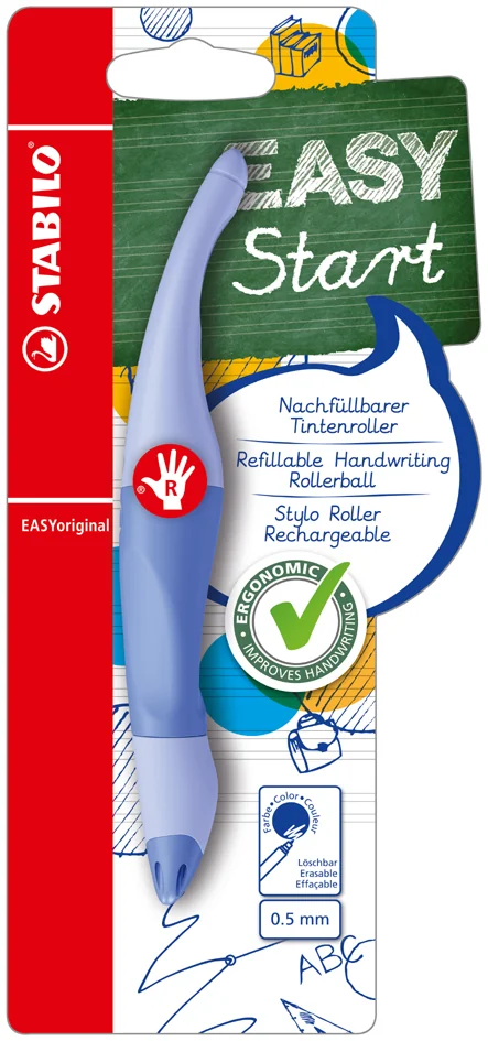 STABILO Stylo roller EASYoriginal, droitiers, rouge - OEM B-58459-5
