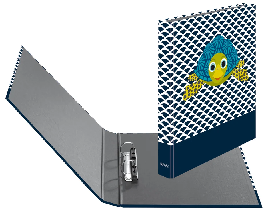 herlitz Classeur à anneaux maX.file 'Cute Animals Turtle',A4 - OEM 300006458 – Image 2