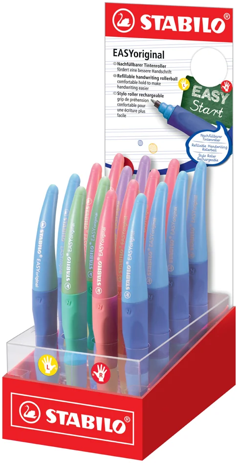 STABILO Stylo roller EASYoriginal, présentoir de 16 - OEM 6890/16-4