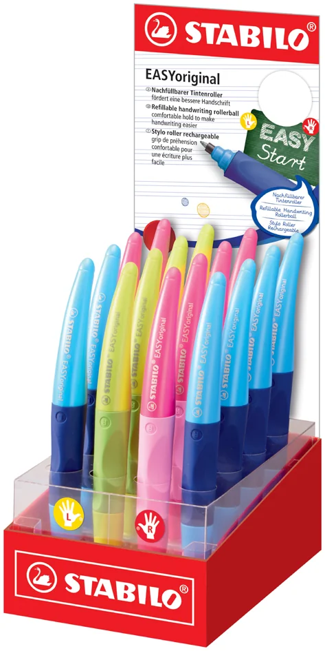 STABILO Stylo roller EASYoriginal, présentoir de 16 - OEM 6890/16-5