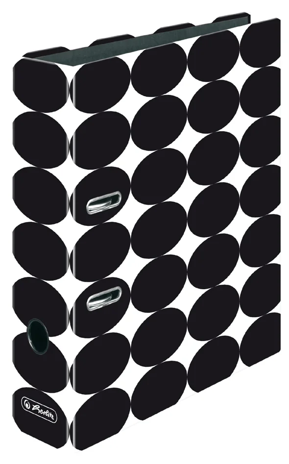 herlitz Classeur à motif maX.file 'Just Black', A4 - OEM 300006444