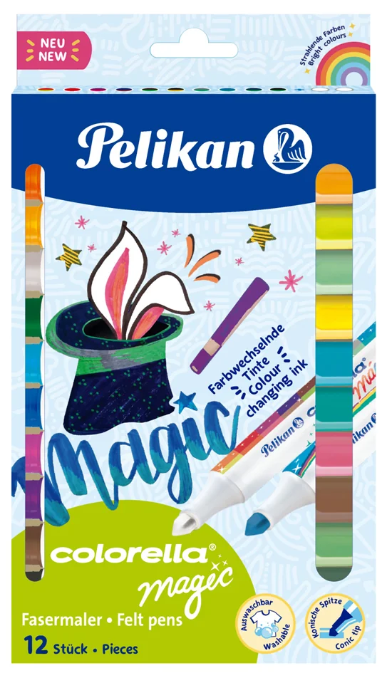 Pelikan Feutres colorella magic, étui en carton de 12 - OEM 300009454