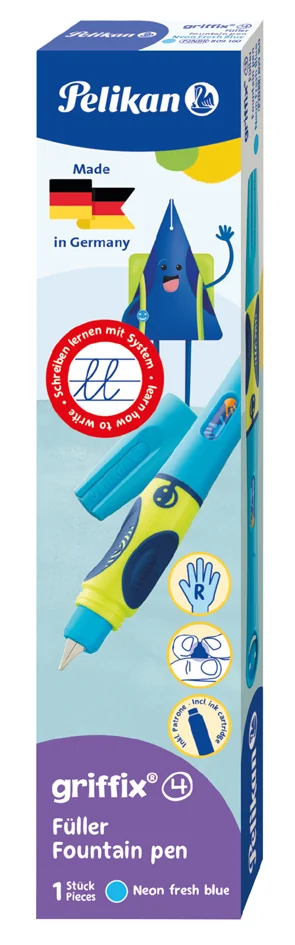 Pelikan griffix Stylo plume, bleu, pour droitiers - OEM 300008680