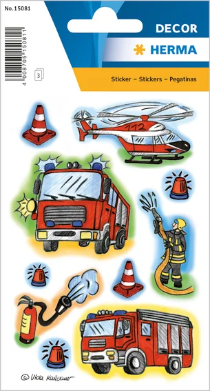 HERMA Sticker DECOR 'Pilote', en papier - OEM 15487