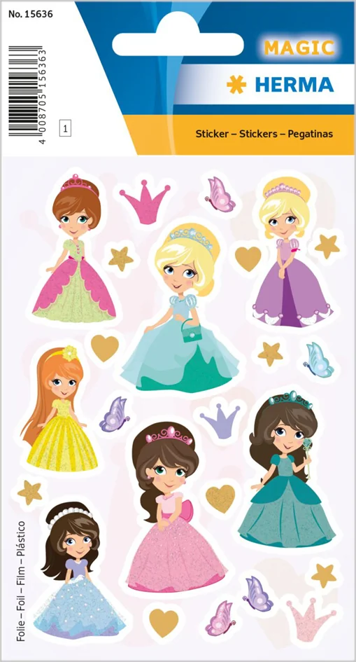 HERMA Sticker MAGIC Fées, film pailleté - OEM 15779