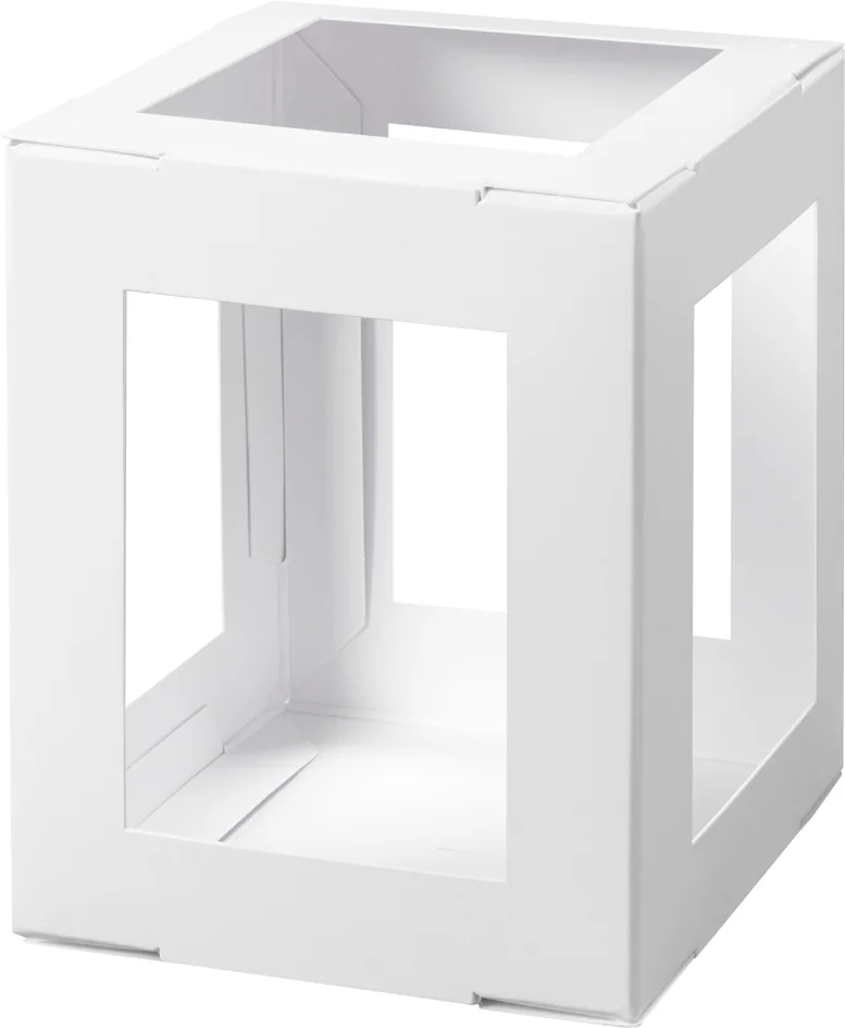 folia Pièces en carton pour lanterne, 135x135x180 mm, blanc - OEM 90800