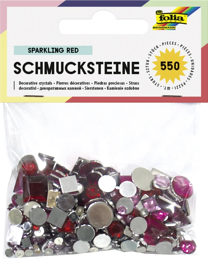 folia Pierres décoratives 'Sparkling Blue', acrylique - OEM 1274