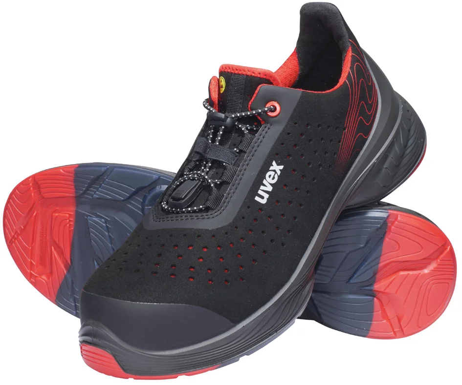 uvex Chaussure basse de sécurité 1 G2 S1P, pointure 49, noir - OEM 6837249