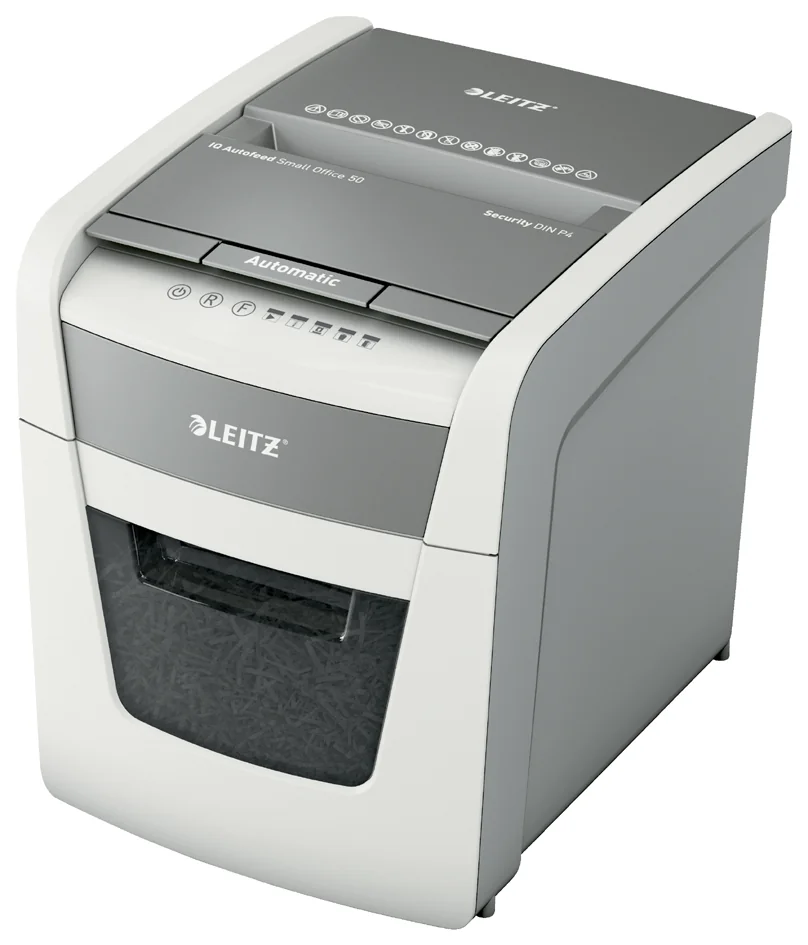 LEITZ Destructeur de documents IQ Autofeed Small Office 50 - OEM 8035-00-00