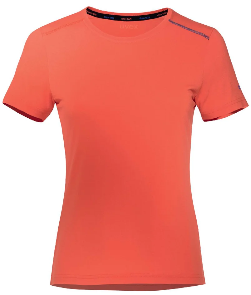 uvex T-shirt pour femmes suXXeed, S, piment - OEM 8931309