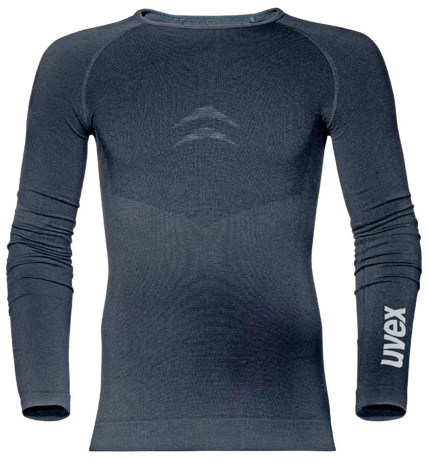 uvex T-shirt à manches longues pour homme, 3XL, noir - OEM 8830115