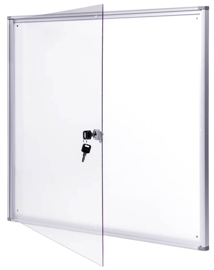 MAUL Vitrine d'affichage MAULextraslim, 3 x A4, aluminium - OEM 6820308