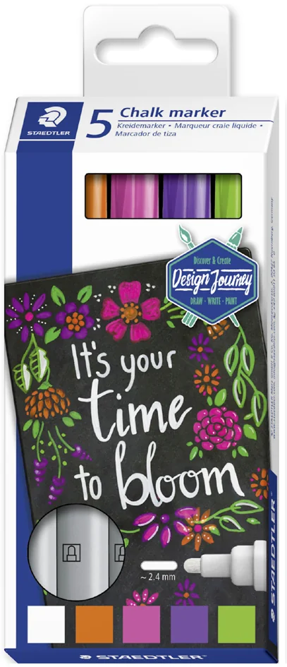 STAEDTLER Lumocolor Marqueur à la craie chalk marker, étui - OEM 344 C4