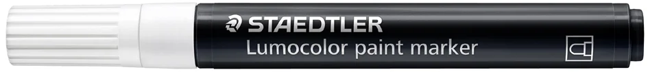 STAEDTLER Marqueur acrylique paint marker Lumocolor, noir - OEM 349-9