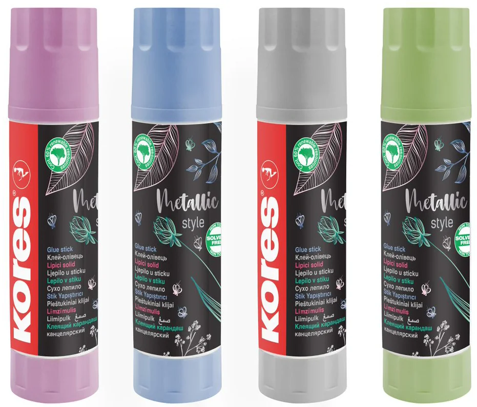 Kores Bâton de colle 'Metallic Style', 20 g, sans solvant - OEM K12212