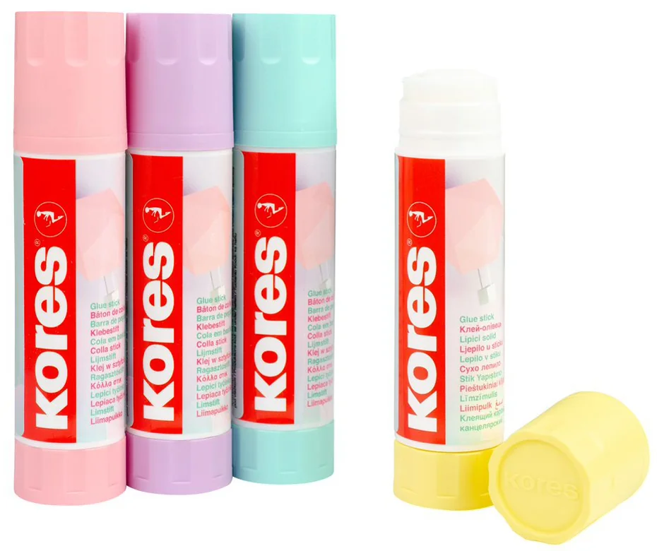 Kores Bâton de colle 'Pastel', 20 g, sans solvant - OEM K16209