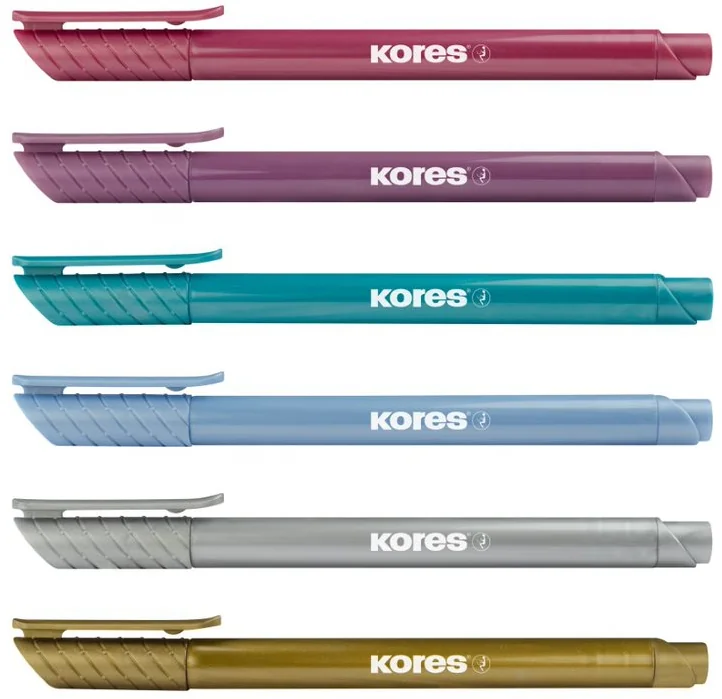 Kores Feutre Brush Tip Marker Metallic Style - OEM M21461