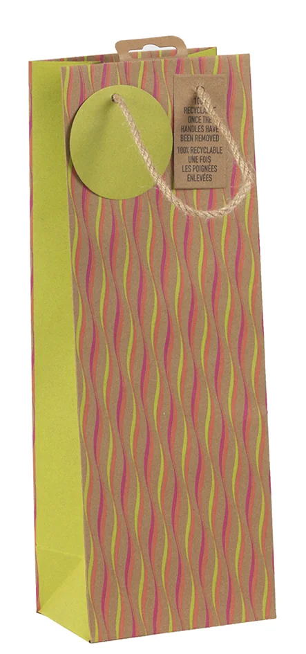 Clairefontaine Sac cadeau pour bouteille 'Néon' - OEM 30678-4C