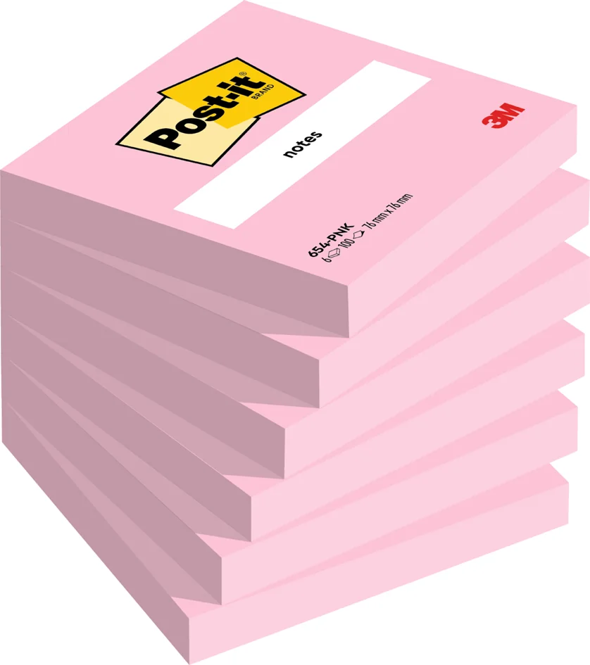 Post-it Bloc-note adhésif, 76 x 76 mm, vert - OEM 654NGR – Image 7