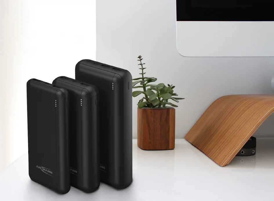 ANSMANN Powerbank PB212, 30.000 mAh, noir - OEM 1700-0134