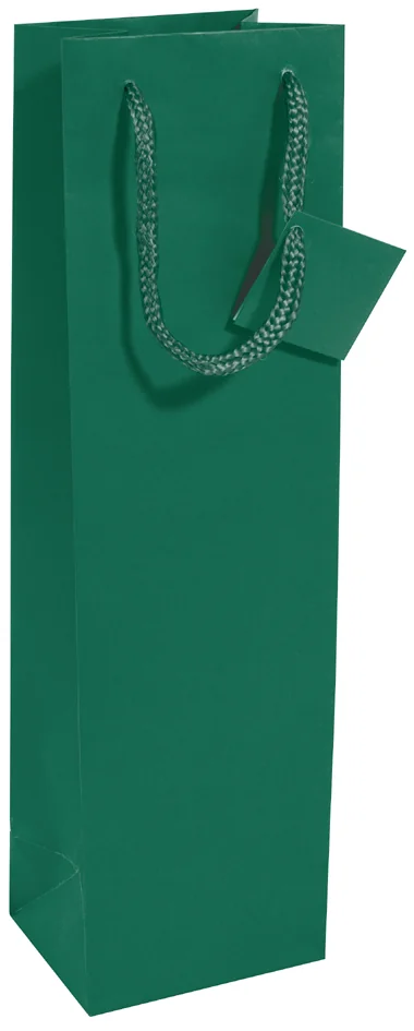 sigel Sac à bouteille, vernis mat, pour une bouteille, vert - OEM GT502