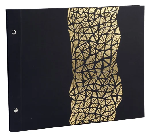 EXACOMPTA Album photos à vis ARAMY, 370 x 290 mm, noir - OEM 16985E