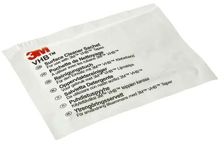 3M Pochette de nettoyage VHB, 25 ml - lot de 100 - OEM 880347