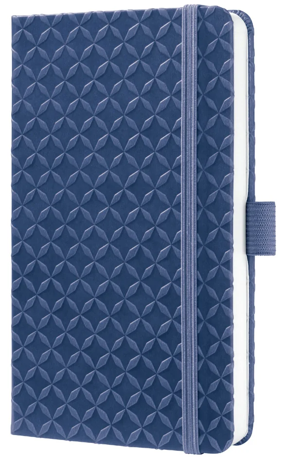 sigel Carnet de notes Jolie, similicuir, A5, bleu indigo - OEM JN101