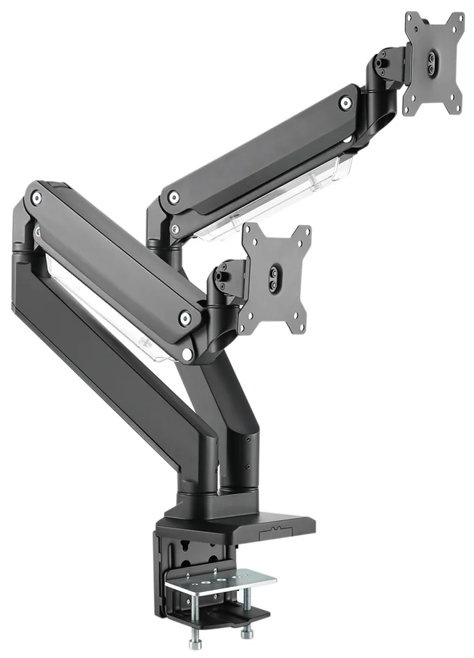 DIGITUS Support double écran universel, fixation par serrage - OEM DA-90427